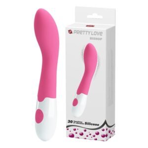 Pretty Love Bishop 30 Fonksiyonlu Kavisli G-Noktası Uyarılı Silikon Vibratör
