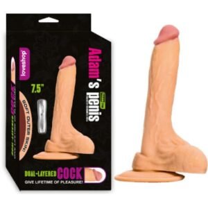 Adam’s Ten Rengi Realistik Titreşimli Dildo – Vantuzlu Gerçekçi Dildo Vibratör